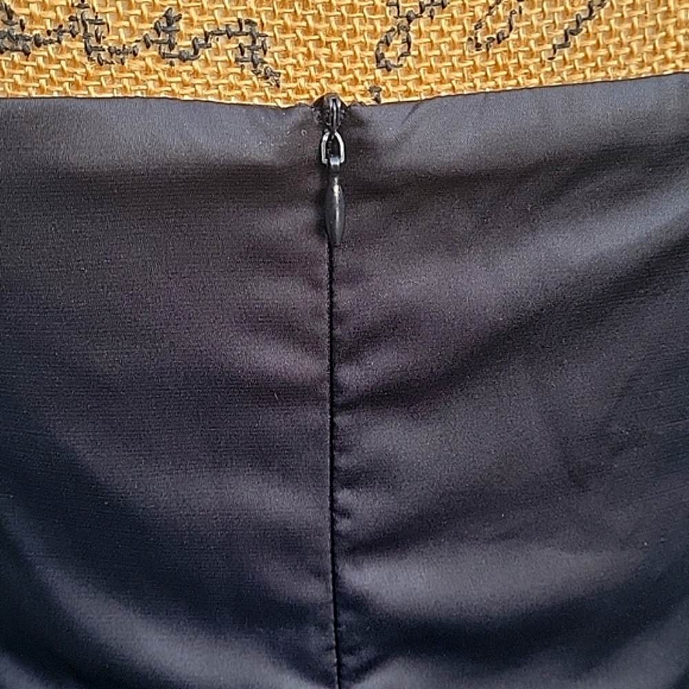 NEW Black Satin Diamante Strap Mini Dress - Picture 9 of 17
